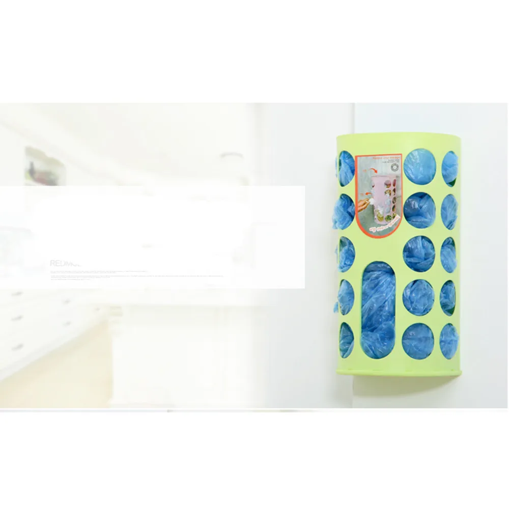 Fashionable Delicate Practical Plastic Storage Box Organizer Garbage Bags Collection Boxes Cuisine Rangement | Дом и сад