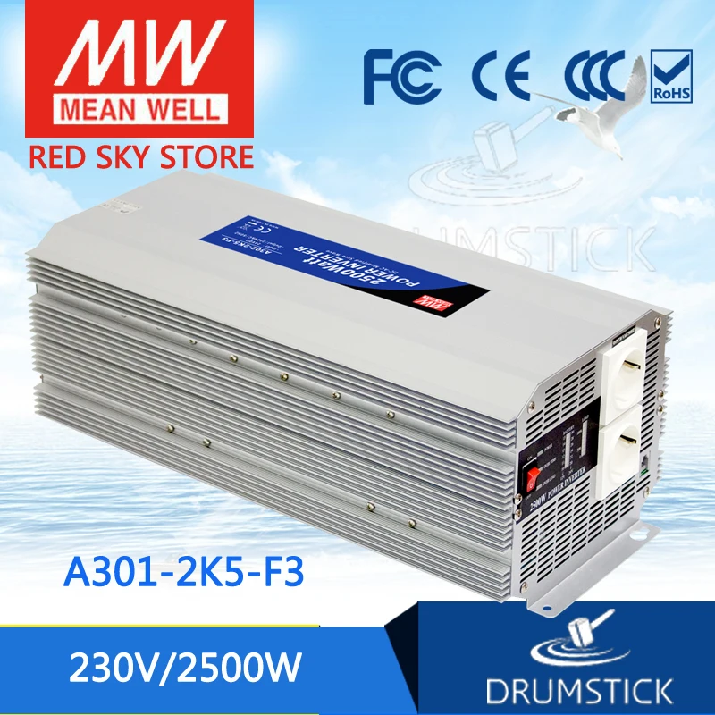 MEAN WELL A301 2K5 F3 230V meanwell 2500W модифицированный синусоидальный инвертор DC AC|power inverter|sine