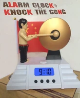 new 2015 classic creative gong alarm clock bruce lee kung fu digital alarm clock designed for bruce lee fan
