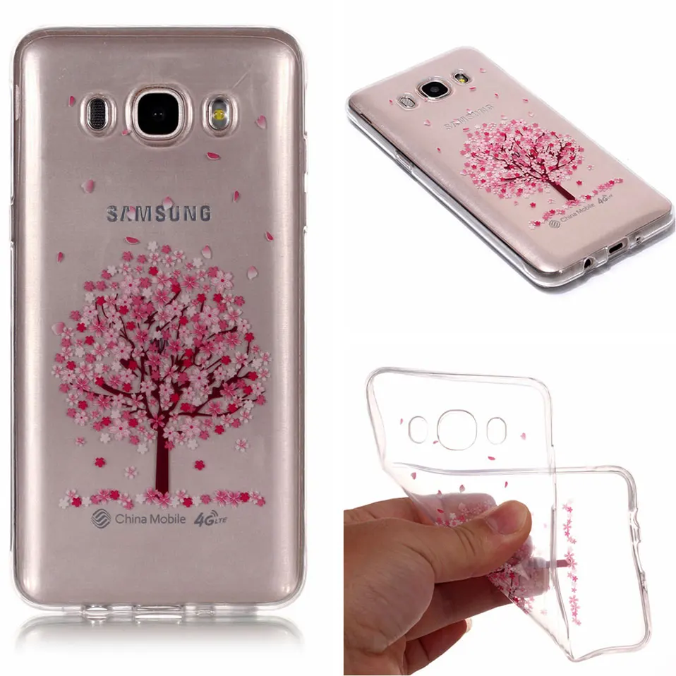 Soft TPU Cover For Samsung J4 J6 2018 EU Transparent Phone case J5 J7 2016 J3 2017 Funda couqe |