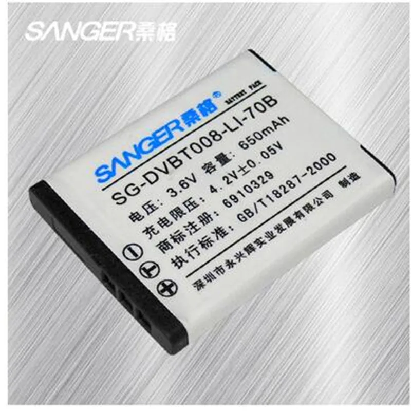 Li-70B Li ion аккумулятор 70B Цифровая камера Аккумулятор для Olympus FE-4020 FE-4040 FE4020 X940 D705 FE5040