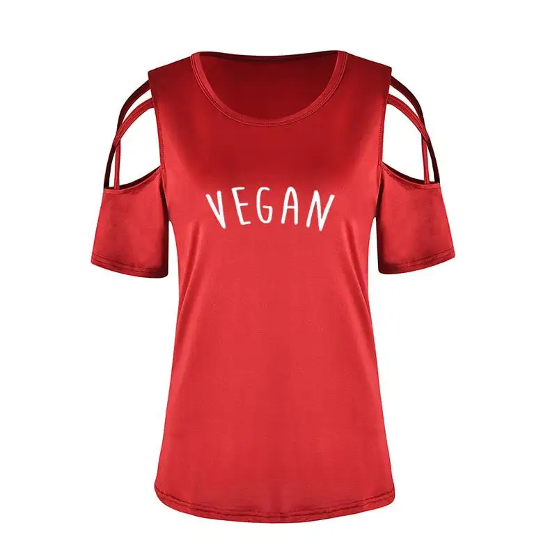 Рубашка женская с принтом лотоса модная силиконовая футболка надписью вегана в
