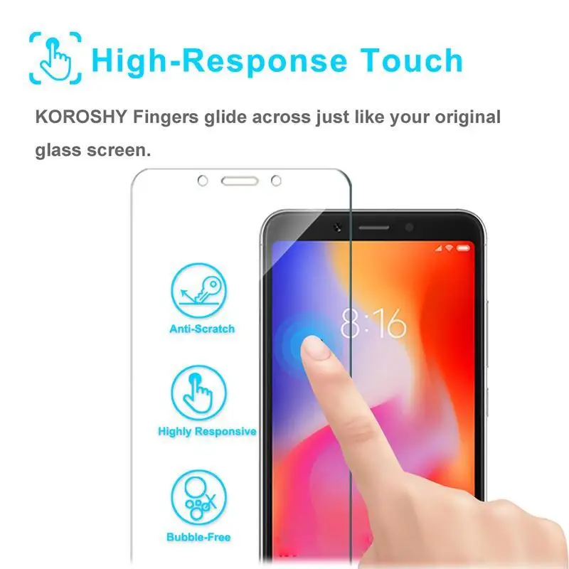 Защитное стекло для xiaomi 6a 6x note 6 pro 5 light ksiomi mi a6 x6 6pro a x Xiaomei readmi siaomi закаленная