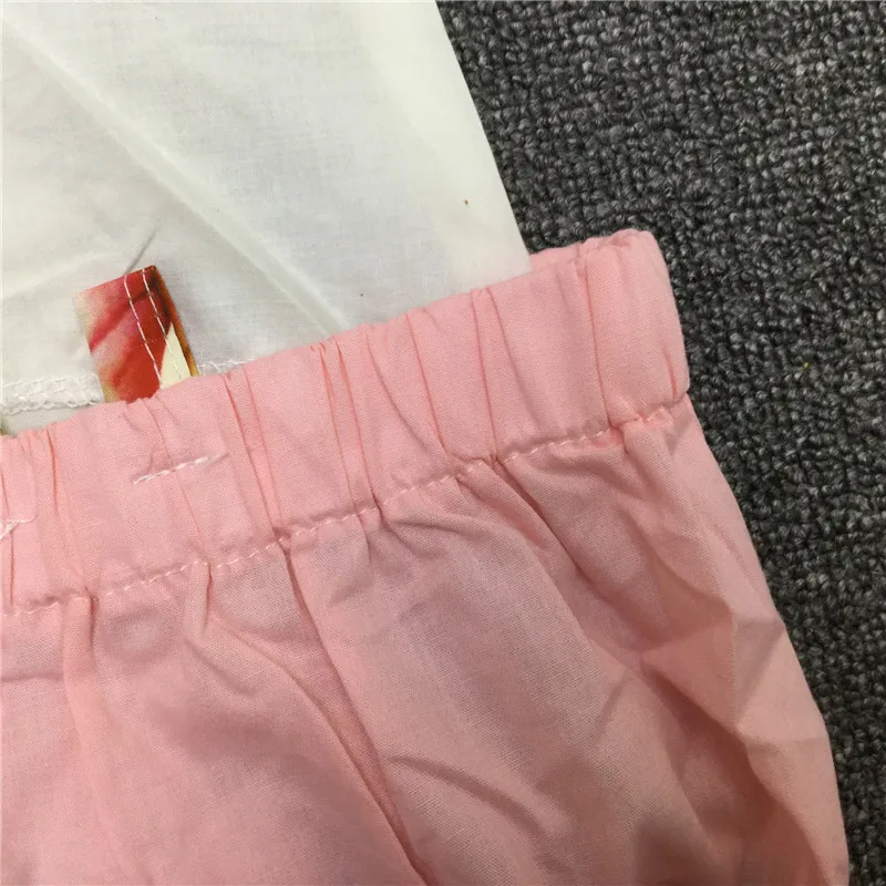 Maka Kids/детская одежда для новорожденных Ползунки Лето девушка милый сладкий