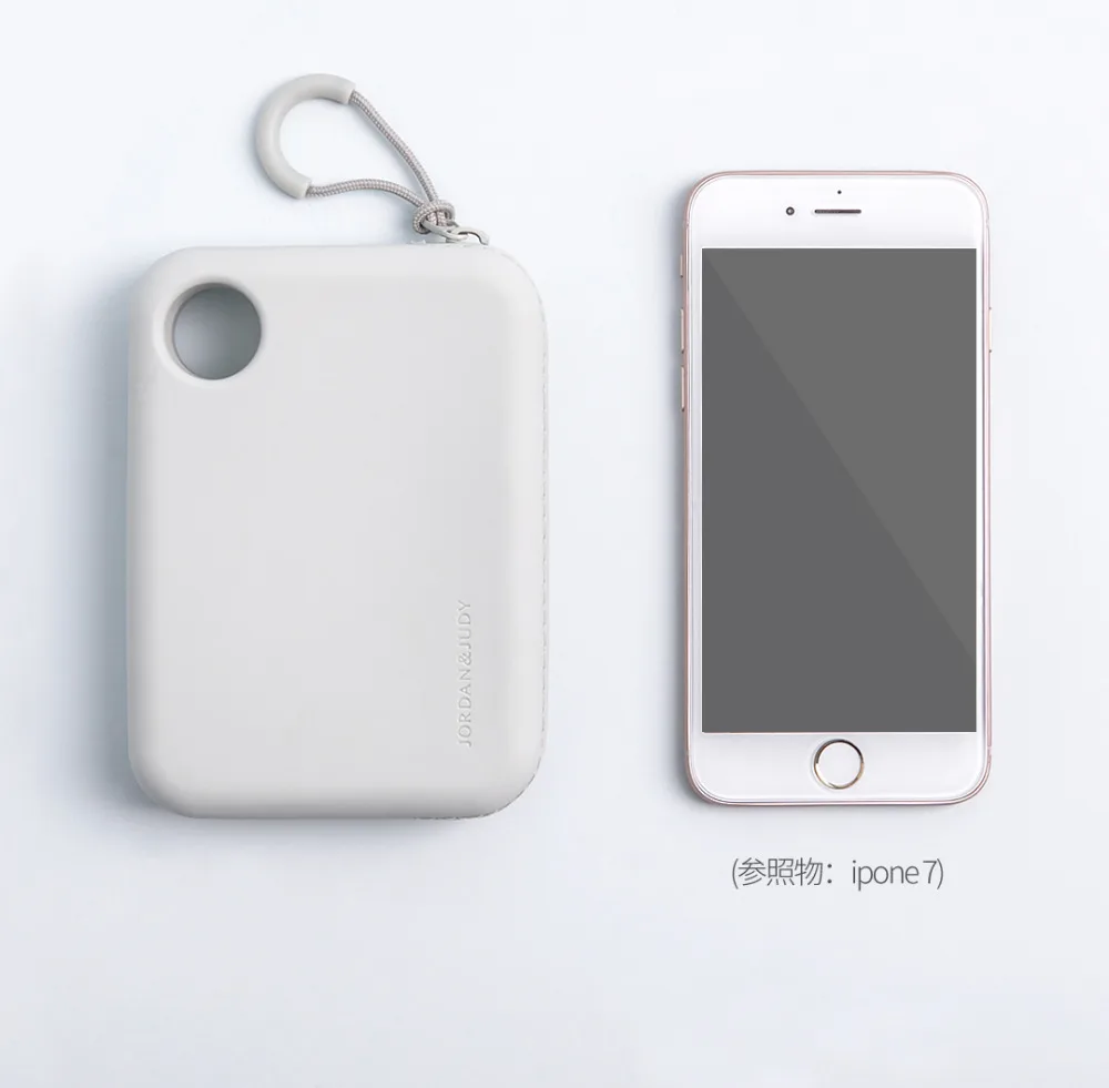 Xiaomi Mijia силиконовый портативный чехол для хранения Сумка Сумочка Кошелек легкий с ремешком Прямая поставка