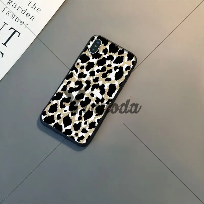 Yinuoda Модный Цветной Леопардовый DIY роскошный высококачественный защитный чехол