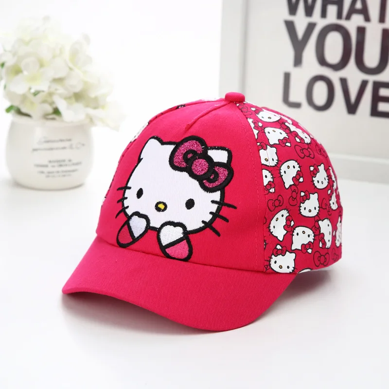 Hotpink Hello kitty 3D Hello kitty девочка ребенок шапка шляпа кошелек XW-1047 - Цвет: Hotpink