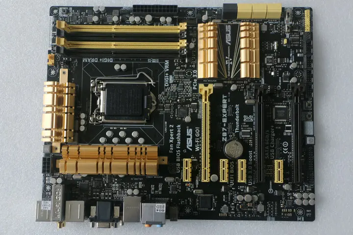 Материнская плата Z87 идеальная поддержка I7 4790K б/у 90% Новинка | Компьютеры и офис