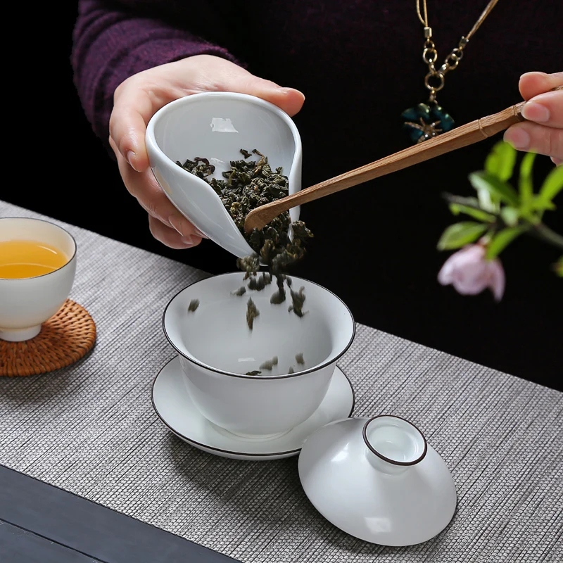 TANGPIN инструменты для кофе и чая керамические ложки аксессуары китайские чайный