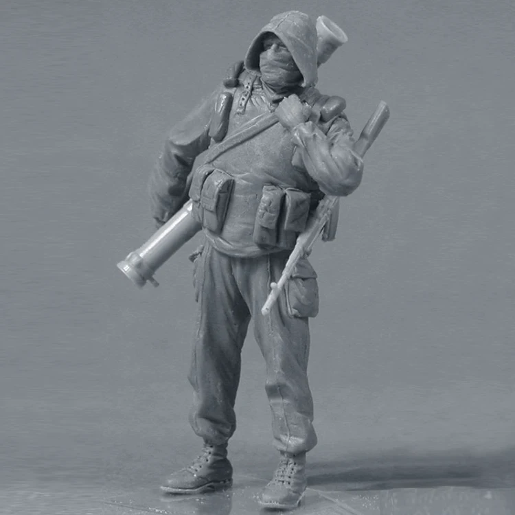 1/35 Spetsnaz GRU II (1999) 2 фигурки полимерная модель солдата GK военная тема Второй мировой