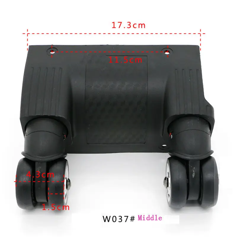 GUGULUZA Замена колес для чемодана на тележке - запчасти и аксессуары для ремонта W037.