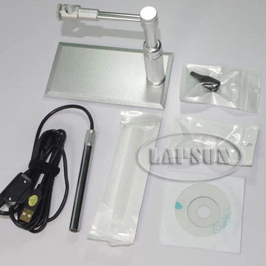 Цифровой USB видеомикроскоп эндоскоп с камерой и 8 светодиосветодиодный