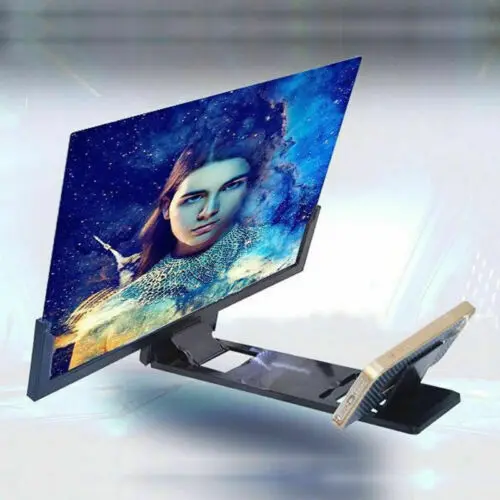 14 &quot3D Увеличенный экран кронштейн мобильного телефона держатель усилитель лупа