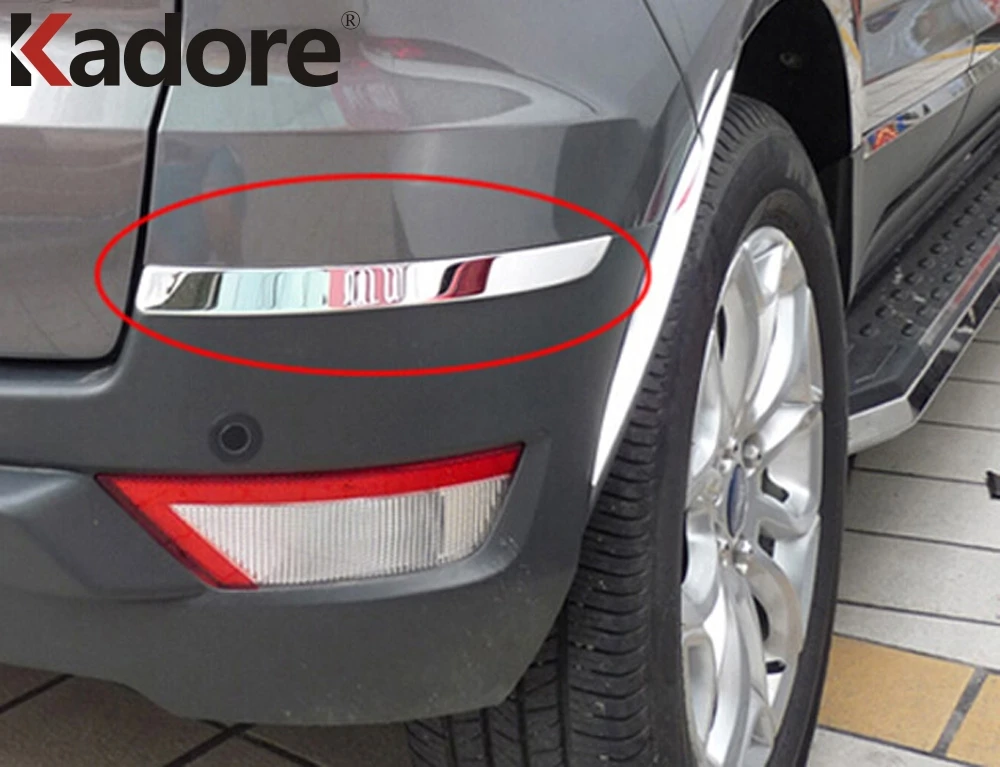 Для Ford Ecosport 2013 2014 2015 2016 ABS хромированный Автомобильный декоративный светильник на