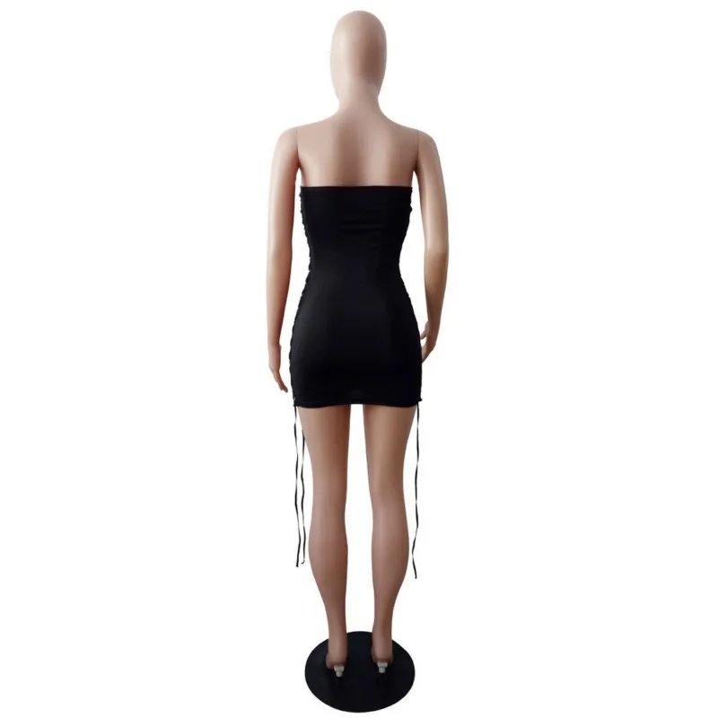 Лето Марка muxu Черное женское обтягивающее платье vestidos jurken bodycon женская одежда с