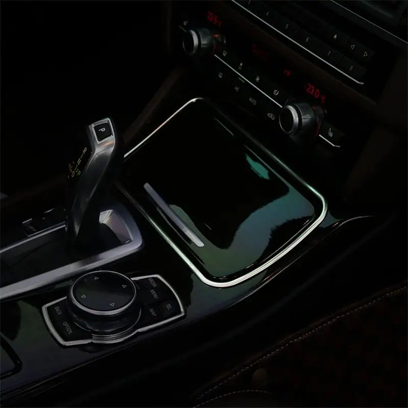 Декоративная рамка обшивка наклейка накладка из нержавеющей стали для BMW 5 серии