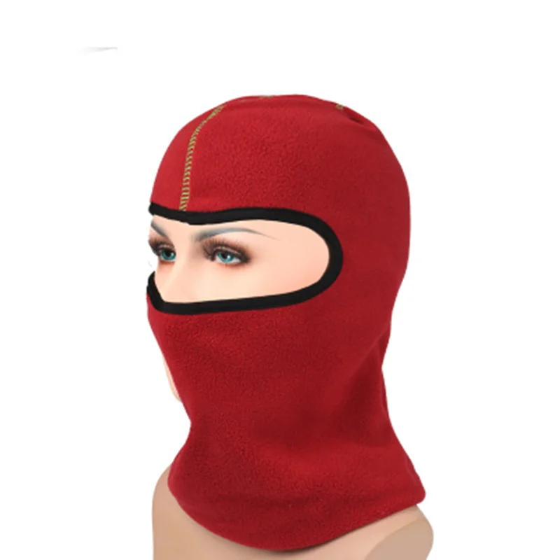 Новинка 2017 зимняя уличная Балаклава флисовая маска облегающие шапки