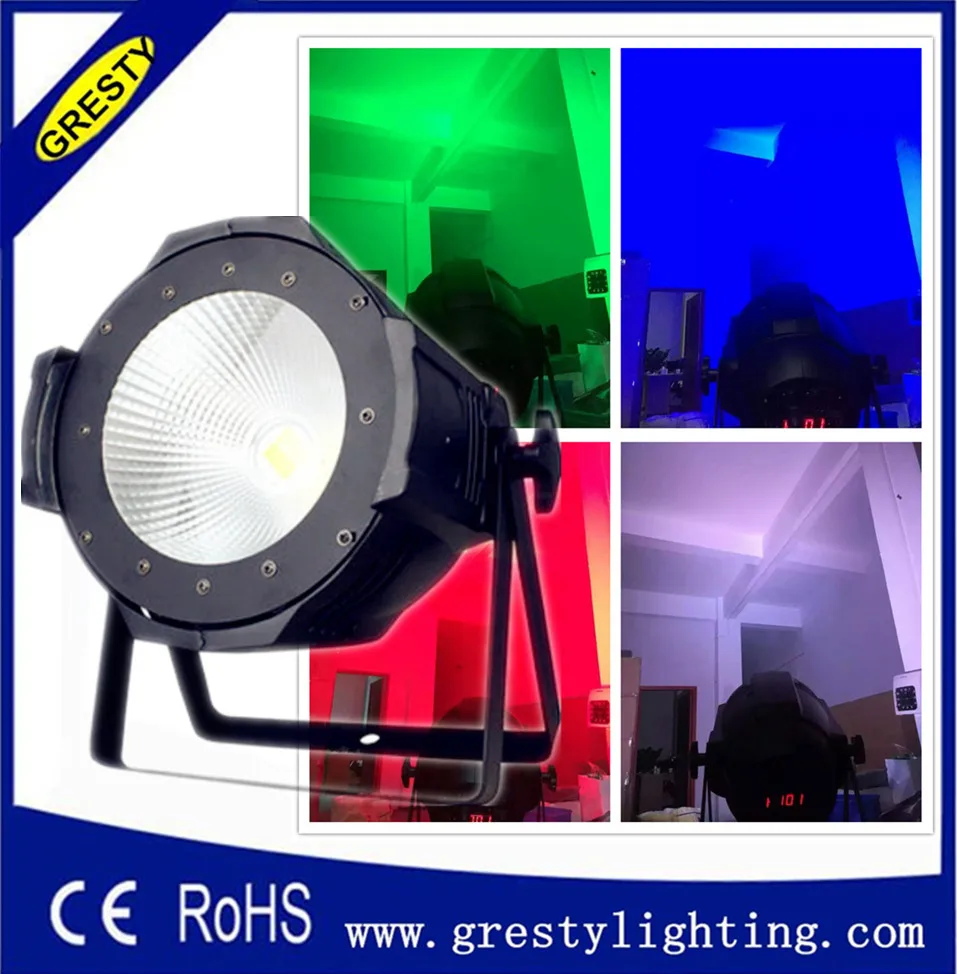 Профессиональный Led Par 64 RGB/RGBWA + UV 150 Вт Cob может осветить сценическое освещение/180