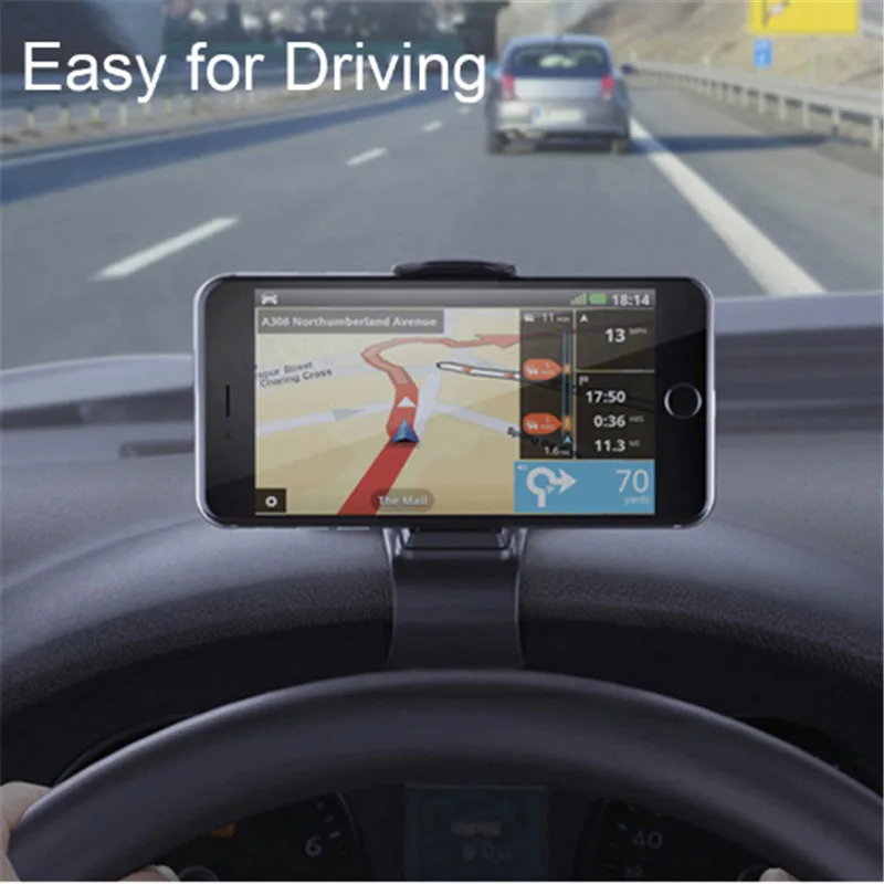 Универсальный держатель для мобильного телефона с зажимом 3 5 &quot 6 5&quot ABS зажим