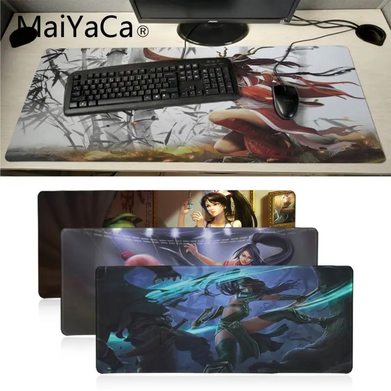 Подарочный коврик для мыши MaiYaCa Boy League of legends высокоскоростной жены девушки друга