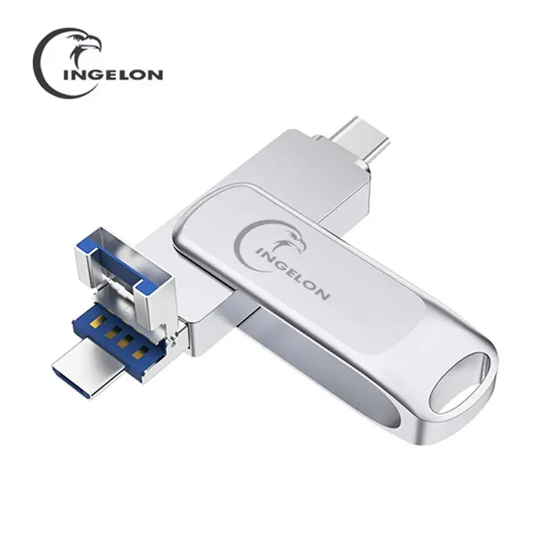Pendrive 128 ГБ для macbook iPhone Plus ipad ручка накопитель карта памяти мобильный OTG микро USB