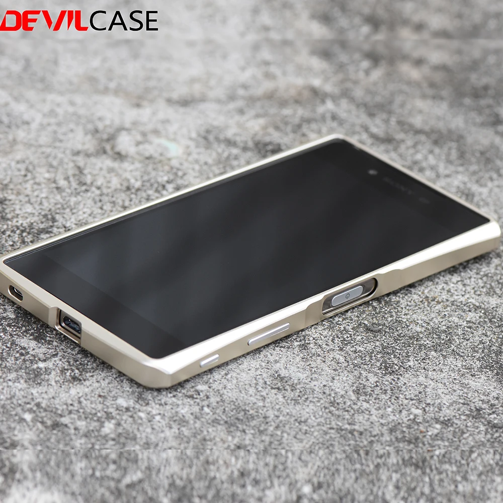 DEVILCASE для SONY XPERIA Z5 Premium 5 дюймовый бампер из алюминиевого сплава или Защитная