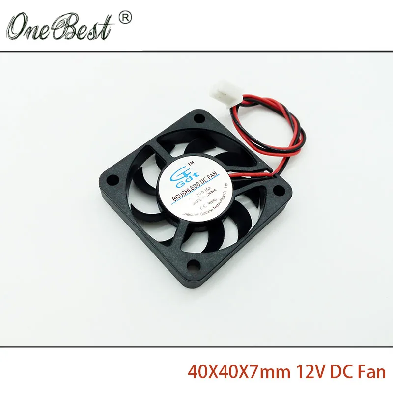 4007 ультра-тонкий бесщеточный вентилятор DC12V 4 см 40 мм 40x40x7мм маленький блок