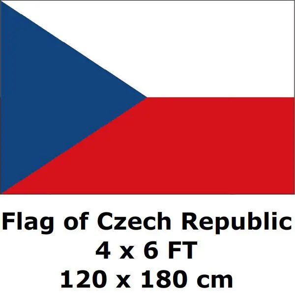 Флаг чехийской Республики 120x180 см 100D большие флаги и баннеры из полиэстера