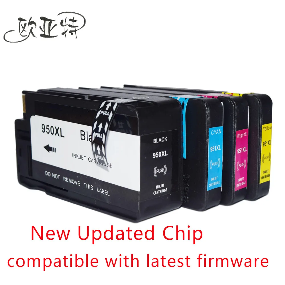 Чернильные картриджи HP 950XL 951XL (1 комплект) с Officejet Pro 8620 8600 Plus 8610 8100 276dw 8615 8630 251dw 8625|ink