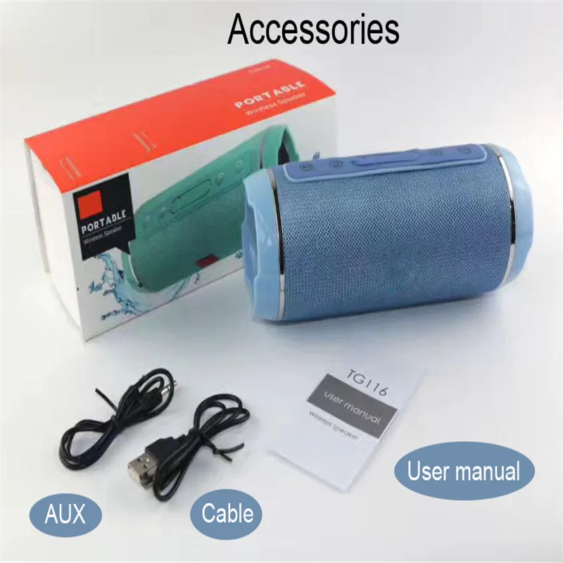 Wireless Bluetooth Speaker Waterproof Portable Outdoor sports handsfree stereo bass Column for the computer ios android |