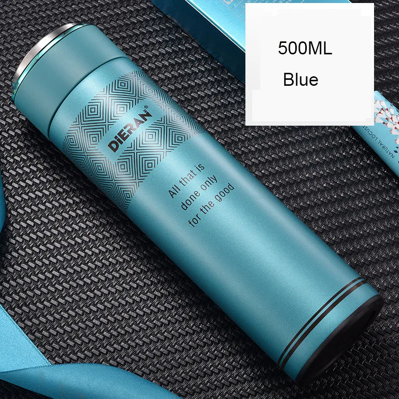 ZOOOBE 500 мл Термос нержавеющая сталь термосы с фильтром Thermoese кофе чай молоко кружка