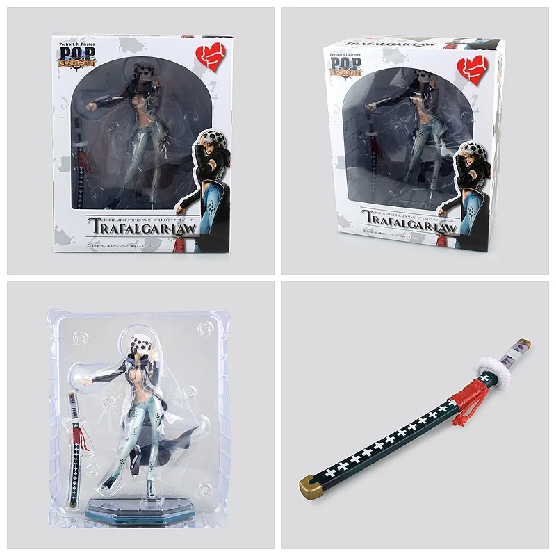 Лучший подарок день рождения Рождество Аниме One Piece P.O.P POP Trafalgar Law Girl Ver. Фигурка из