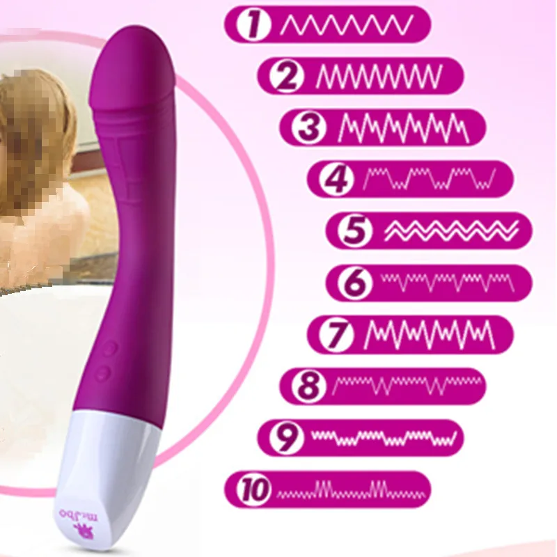 Фаллоимитаторы вибратор секс-игрушки для женщин вибрирующие gode яркие 10