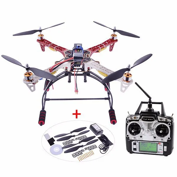 Набор квадрокоптеров RC HJ F450 DIY рама + 1045 пропеллер двигатель A2212 30A ESC MWC2.5 летное