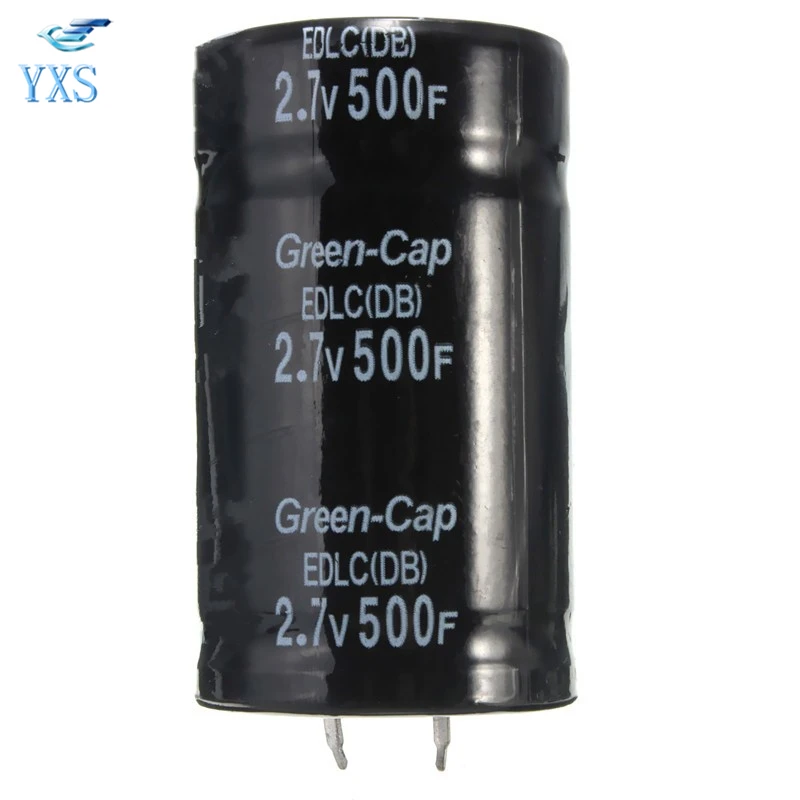 Супер фарах конденсатор 2 7 V 500F 35X60|capacitor 2.7v|capacitor 2.7v 500fcapacitor 500f |