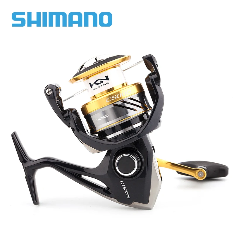 Спиннинговая Рыболовная катушка SHIMANO NASCI 1000 c2000s 2500 c3000 4000 5BB передаточное число 5 0:
