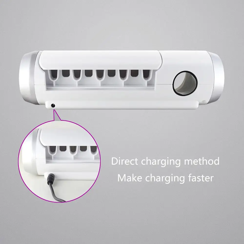 Зарядка через usb УФ-излучение ультрафиолетовой зубная щетка дезинфицирующее Зубная щётка держатель автоматическая Зубная паста соковыжималки диспенсер Главная Ванная комната
