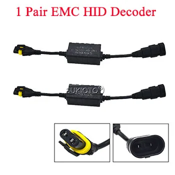 1 Pair HID Decoder SUKIOTO AC 12 в 70 Вт ксенон HID комплект ксенон H7 H1 H3 H11 HB3 HB4 9012 D2H 5500K HID лампы 70 Вт DLT F7 Быстрый Яркий балласт комплект ксенон H7 - Испускаемый цвет: 1 Pair HID Decoder