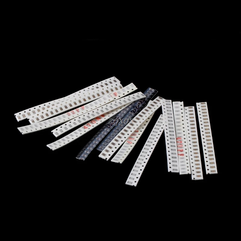 320 шт. 16 значений 10PF-22UF 1206 SMD конденсатор Ассорти комплект оптовой продажи и Прямая