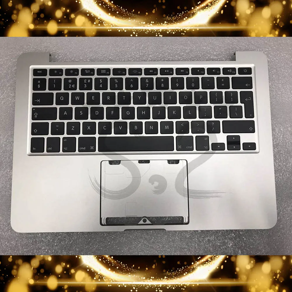 

UK Topcase High Quality For Macbook Pro Retina 13" A1502 Palmrest With Trackpad Keyboard Blacklit 2013 2014 YEAR