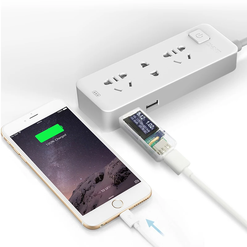 7 в 1 USB Тестер DC Цифровой вольтметр amperimetro как текущий вольтметр AMP Вольт Амперметр детектор Power Bank зарядное устройство индикатор