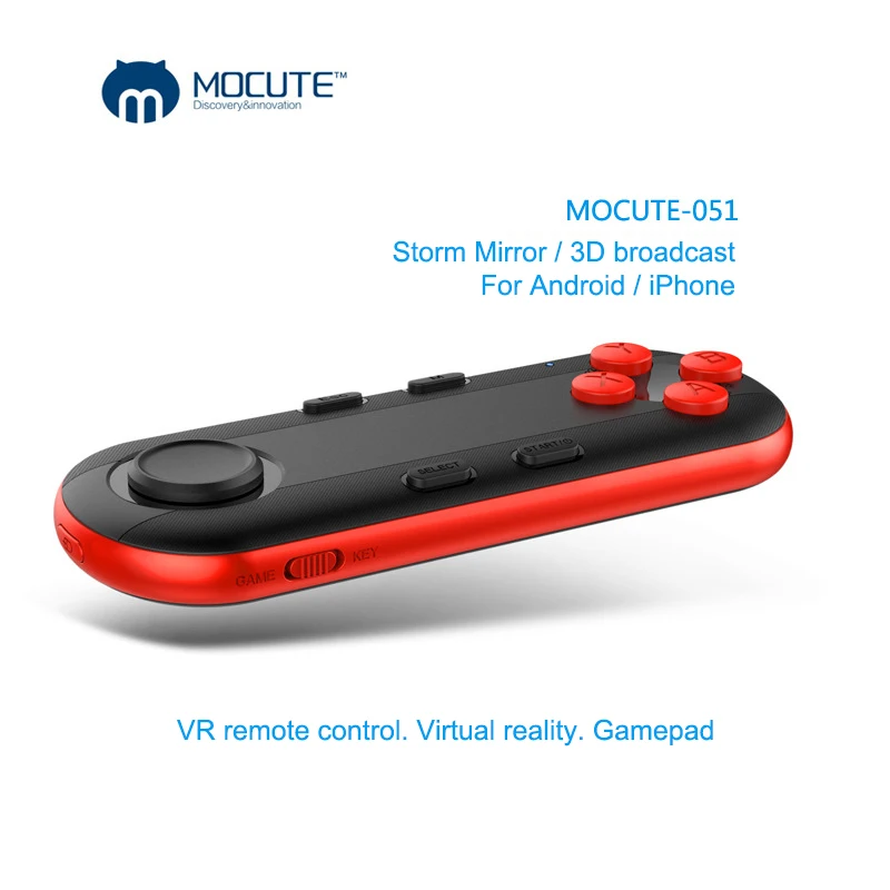 MOCUTE Wireless Bluetooth Gamepad Android iOS Phone VR Remote Control Game Controller Joystick For iphone 8 iPad PC TV BOX | Электроника