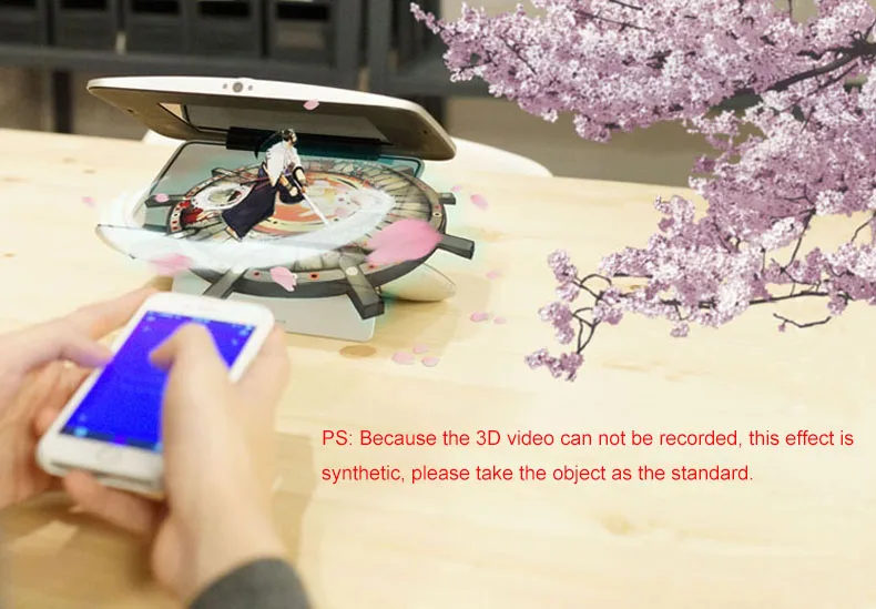 Топ mp4 слой 3D экран дисплея открытое отверстие 3D плеер 3D коробка с Wi-Fi bluetooth Батарея для android мобильного телефона