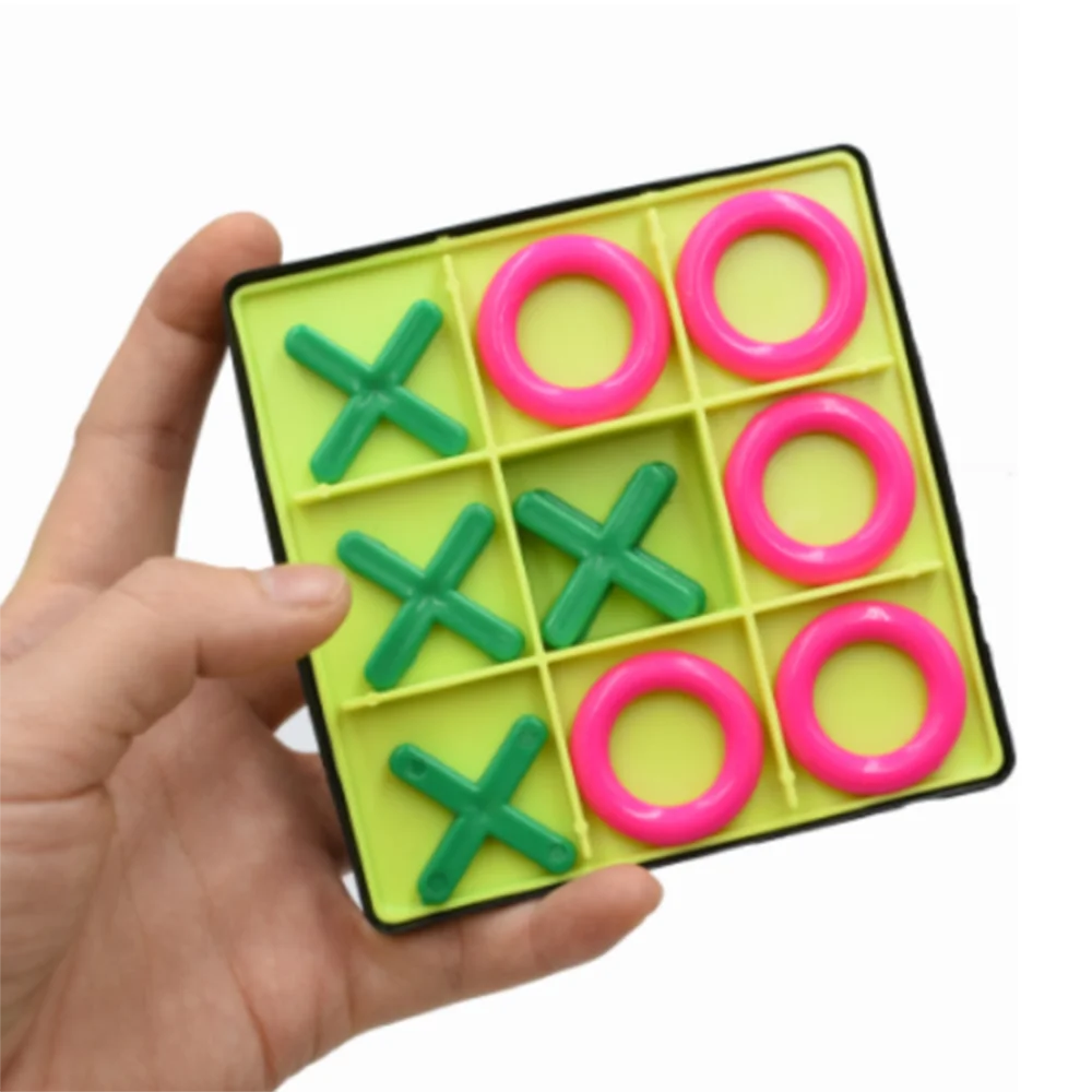 Антистрессовые шахматные Пазлы OX интеллектуальные Обучающие игрушки для детей