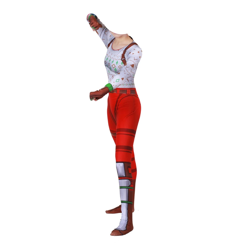 Детский костюм с маской для взрослых зентай косплей Хэллоуин женский комбинезон