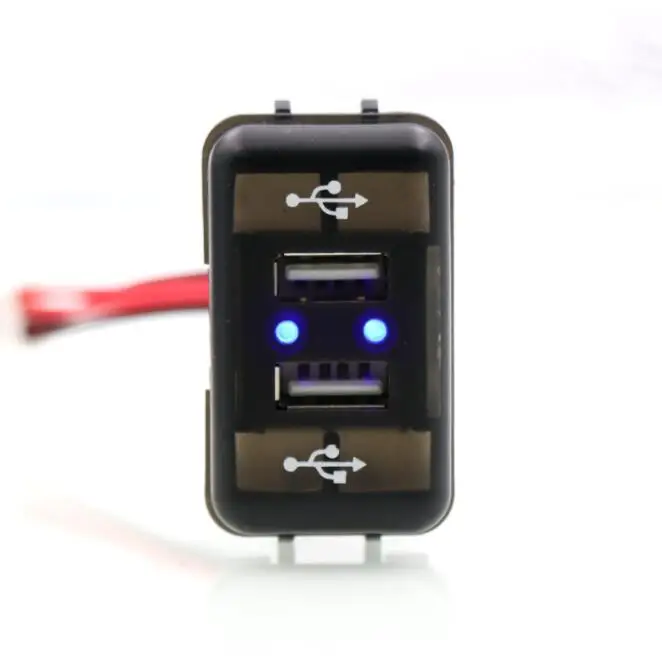 Зарядное устройство с двумя USB-портами 24 В постоянного тока адаптер для VOLVO truch