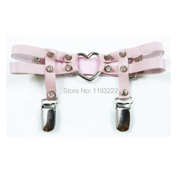 2 стиля Сексуальные ПАНК чулки в готическом стиле ручной работы с большим сердцем