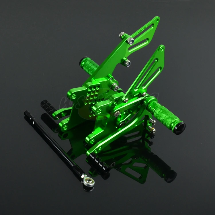 Регулируемые подножки для мотоцикла с ЧПУ KAWASAKI ZX10R 2006-2010 06 07 08 09 10 | Автомобили и