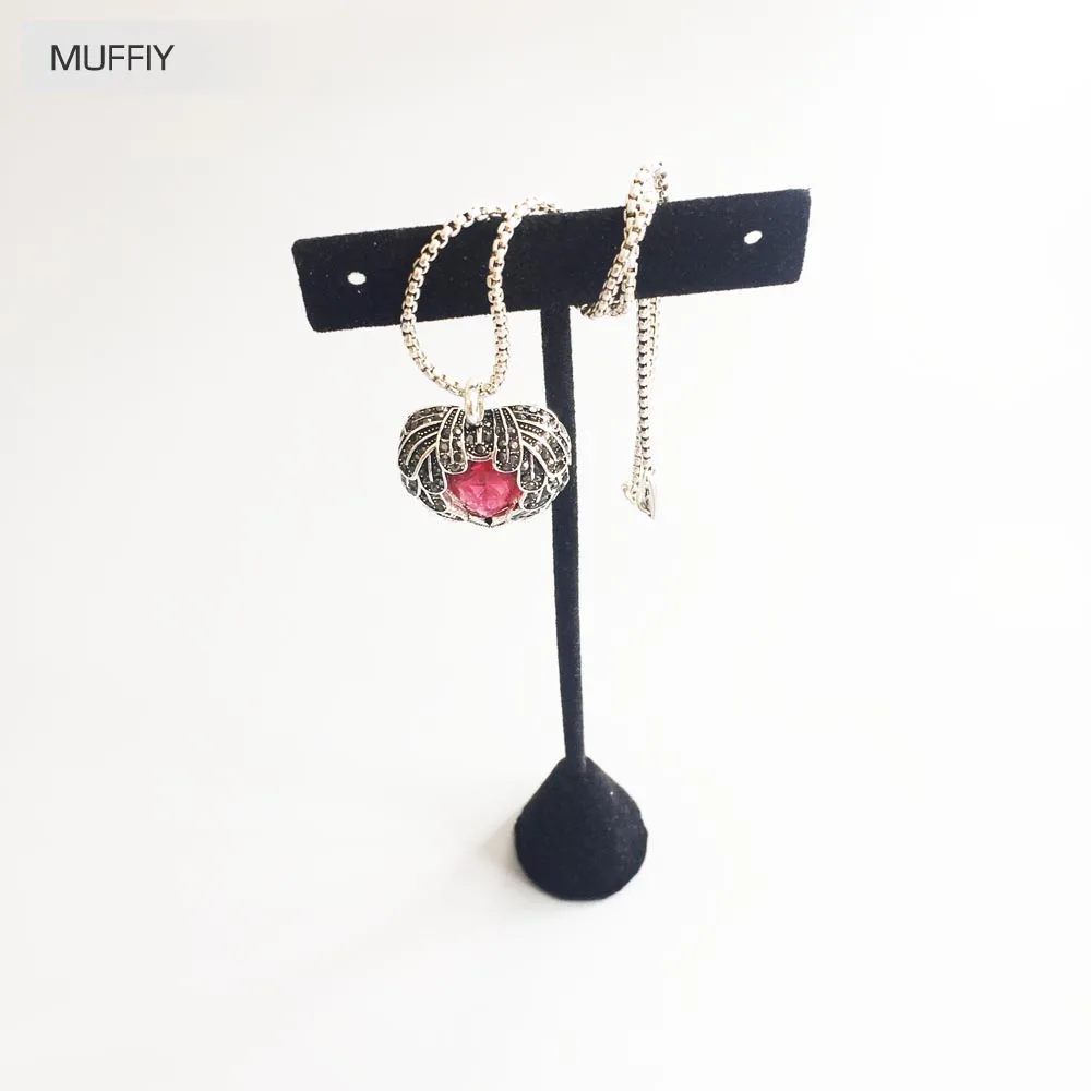 Романтическая подвеска в виде красного сердца ювелирные изделия европейском