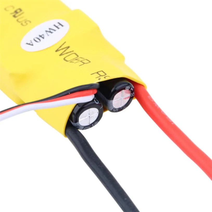 2018 Lan Yu 40A ESC для бесщеточного контроллера скорости двигателя Pro RC вертолет Levert